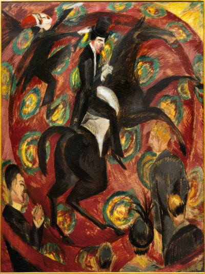 Circus Rider by Ernst Ludwig Kirchner